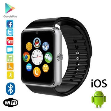 Originele GT08 Smartwatch Smartphone Fitness Sport Activity, Verzenden, Nieuw, Stuff Certified®