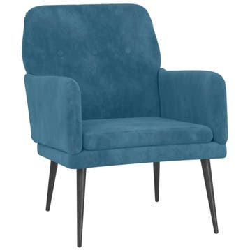 Relaxstoel Blauw | OP = OP | Nu 34% korting (fauteuil), Maison & Meubles, Fauteuils, Verzenden