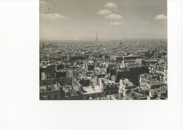 Anonyme - Panorama de Paris