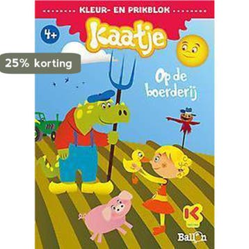 Kleur en prikblok Kaatje / Ketnet / 0 9789037492101, Verzenden, Gelezen