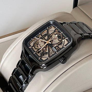 Rado - True Square Automatic Open Heart - R27086162 - Unisex, Nieuw