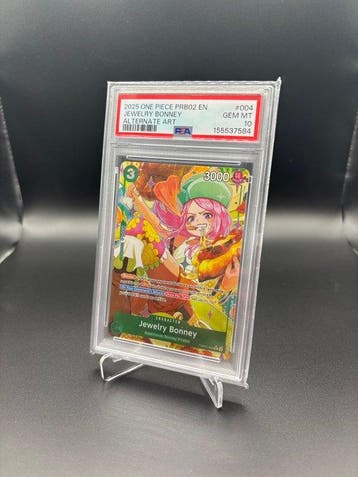 Bandai - 1 Graded card - One Piece - Jewelry Bonney prb02, Nieuw