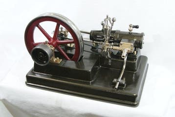 Stoommachine - Gietijzer, Messing - 1960-1970 - Stoommachine
