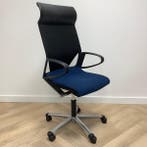 Wilkhahn Modus Ergo- bureaustoel, zwart - blauw, Bureaustoel