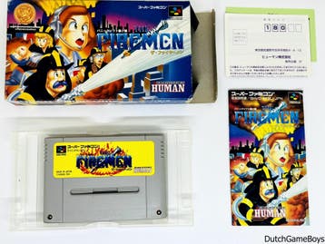 Super Famicom - Firemen + Reg. card, Verzenden