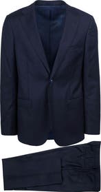 Suitable Kostuum Wol Navy maat Overige maten Heren, Kleding | Heren, Kostuums en vesten, Nieuw, Overige maten, Suitable, Verzenden