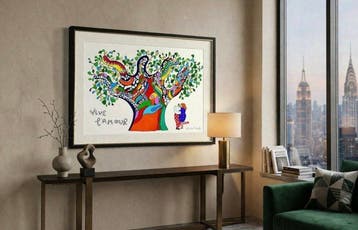 Niki De Saint-Phalle (1903-2002) - Vive lamour - tirage, Antiek en Kunst