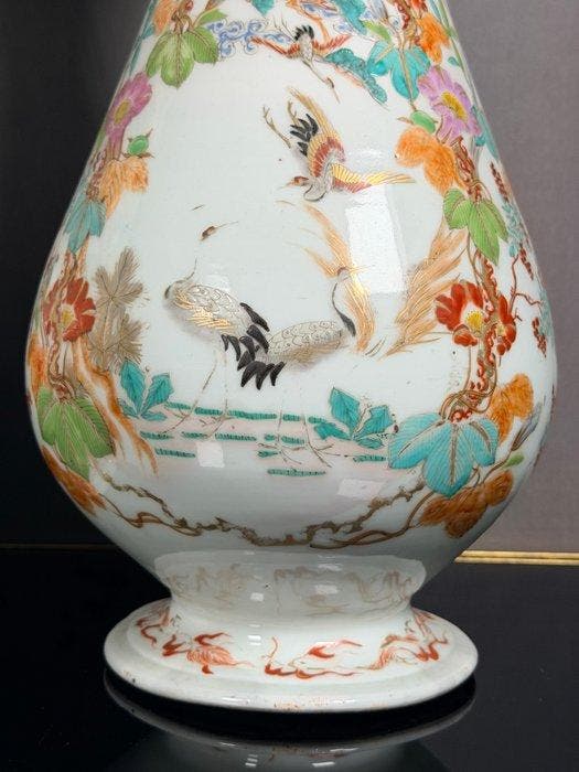 Vaas - Porselein - Japan - Meiji periode (1868-1912) - Een, Antiek en Kunst, Antiek | Overige Antiek