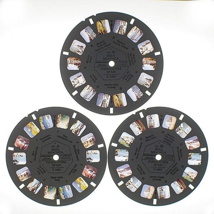 Sawyer VIEW MASTER DISCOS View-Master reel, Verzamelen, Foto-apparatuur en Filmapparatuur