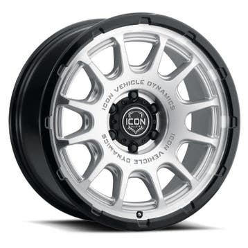 ICON Alloys Rancho 20x9 / 6x135 / 16mm / 5.625in BS Silver, Ophalen of Verzenden