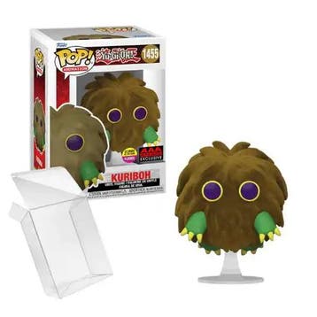 Funko Pop  : YUGIOH  Kuriboh Flocked 1455 AAA Anime  GITD, Verzenden, Nieuw