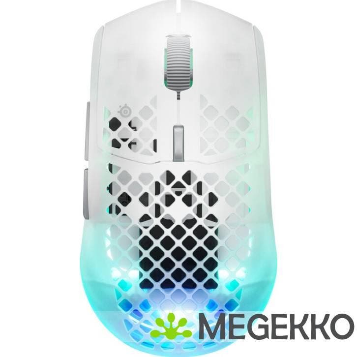 Steelseries Aerox 3 WL Gen 2 Ghost Draadloze Gaming muis, Computers en Software, Muizen, Nieuw, Verzenden
