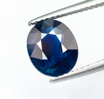 Zonder minimumprijs Saffier - 3.08 ct - Bellerophon Gemlab -