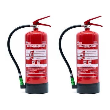 2-pack Schuimblusser 6 liter AB Fluorvrij, Verzenden, Nieuw
