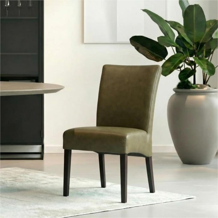 Leren eetkamerstoel Just, Huis en Inrichting, Stoelen, Nieuw, Leer, Ophalen of Verzenden