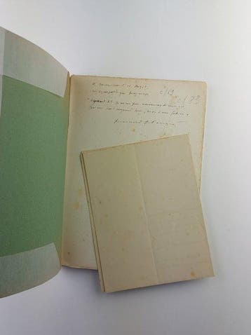 Signé ; Fernand Fleuret / Raoul Dufy - Falourdin [envoi