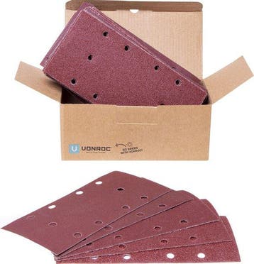 2dekans | VONROC Schuurpapier set 92 x 187mm– 50 stuks –, Ophalen of Verzenden, Nieuw