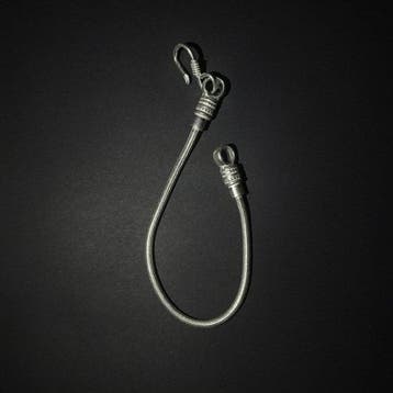 Indiase etnische armband - Zilver - India - Tweede helft van