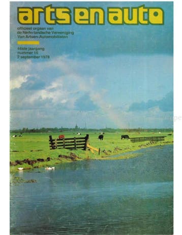 1978 ARTS EN AUTO MAGAZINE 16 NEDERLANDS, Nieuw