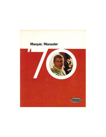 1970 MERCURY MARQUIS | MARAUDER BROCHURE ENGELS