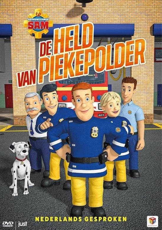 Brandweerman Sam - Held van de Piekepolder op DVD, Cd's en Dvd's, Dvd's | Tekenfilms en Animatie, Nieuw in verpakking, Verzenden