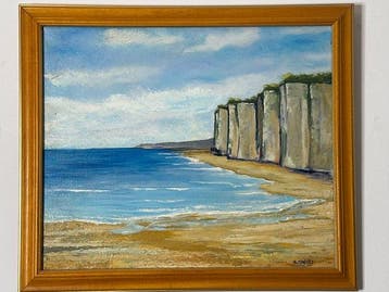 S. Canevet (XX) - Falaises