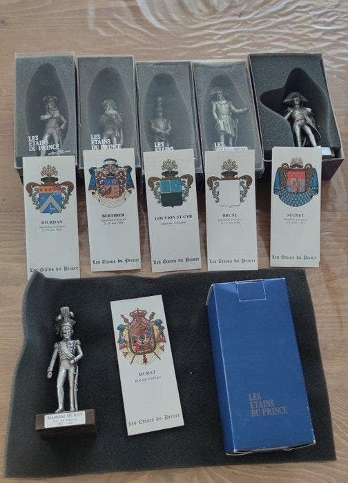 etains du prince - Tinnen figuurtje (6) - Tin, Antiek en Kunst, Curiosa en Brocante