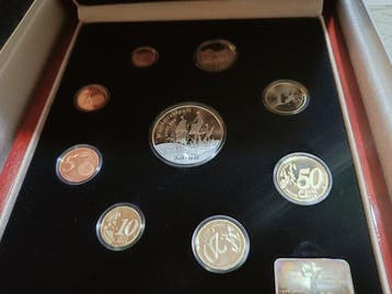 Nederland. Proof Set 2004 Muntmeesterset (incl. silver