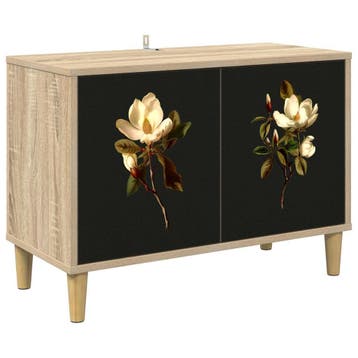 vidaXL Tv-meubel BREMEN 69 x 33 x 50 cm Sonoma Bewerkt hout, Verzenden