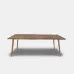 Tafel Boomstam Eikenhout  Konisch  260x100, Huis en Inrichting, Tafels | Eettafels, Nieuw