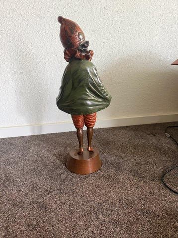 onbekend - Beeld, Harlekijn - 60 cm - Brons - 1930