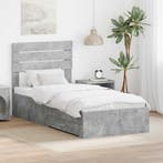 vidaXL Bedframe met lade met hoofdeinde met opslag Bewerkt, Huis en Inrichting, Slaapkamer | Bedden, Verzenden, Nieuw