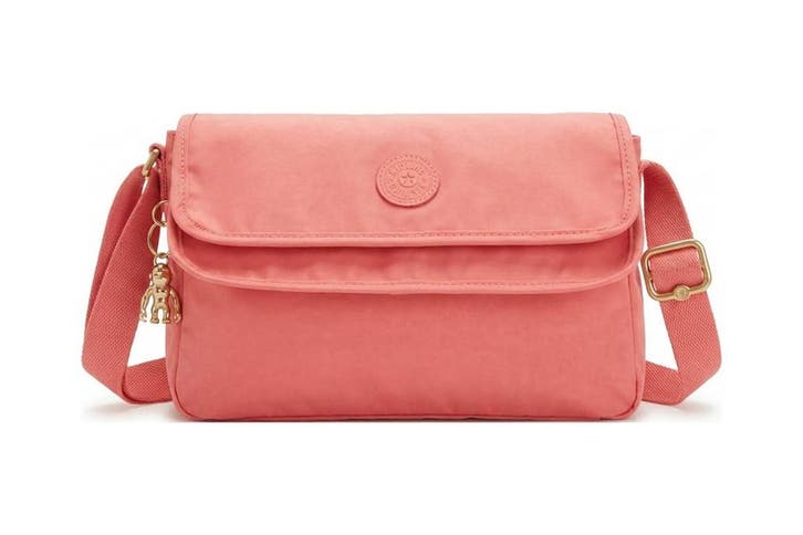 Kipling Schoudertas Roze, Handtassen en Accessoires, Tassen | Damestassen, Roze, Zo goed als nieuw, Verzenden