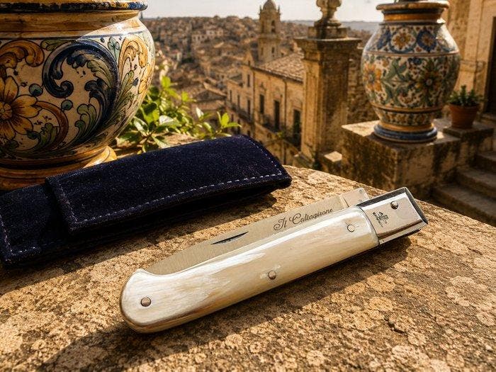 Fraraccio Fraraccio Il Caltagirone – Tradizionale Coltello, Antiquités & Art, Antiquités | Ustensiles de cuisine