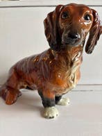 Goebel - Figurine - Teckel beeldje - TMK6 - Biscuit de, Antiquités & Art