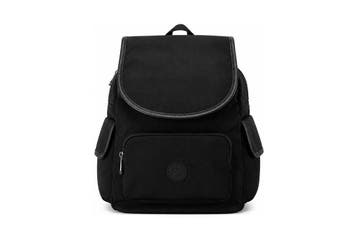 Kipling Rugzak Zwart, Handtassen en Accessoires, Tassen | Rugtassen, Kipling, Verzenden, 25 tot 40 cm, Zo goed als nieuw