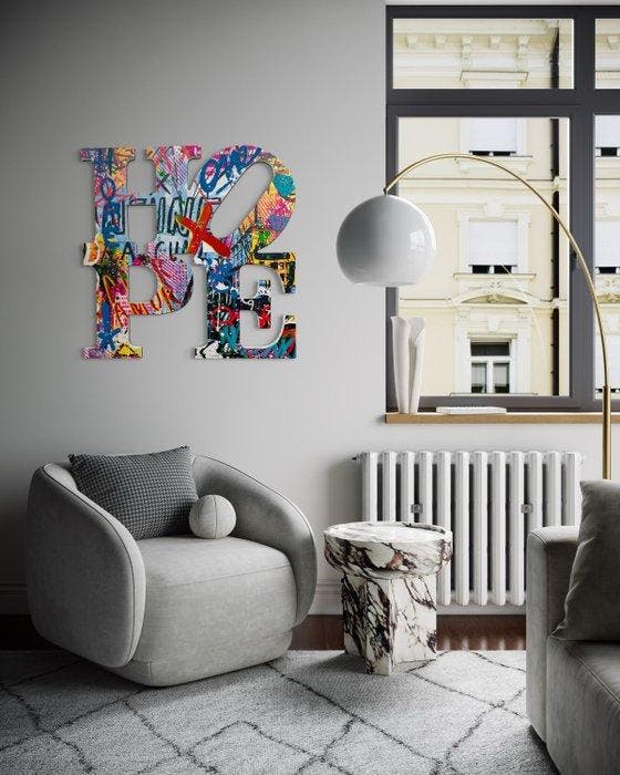 AIIROH - Cutted HOPE, Antiquités & Art, Art | Objets design
