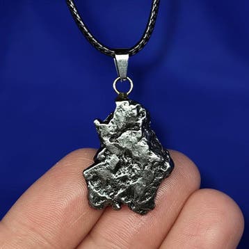 Echte meteoriet hanger. CAMPO DEL CIELO (Argentinië, 4.500