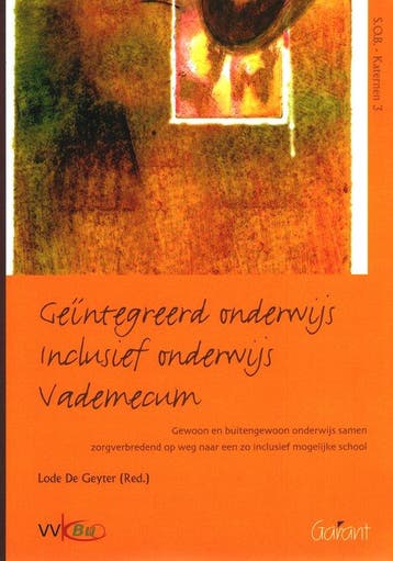 Geïntegreerd onderwijs, inclusief onderwijs / SOB-katernen /, Verzenden, Gelezen, L. de Geyter