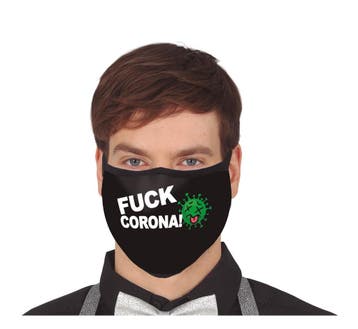 Mondmasker F*Ck Corona, Verzenden