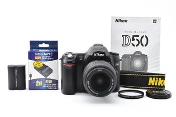 Nikon D50 CCD Sensor + AF-S Nikkor 3.5-5.6/18-55mm G II, Nieuw