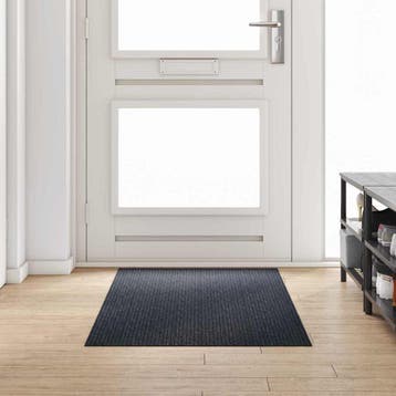 vidaXL Tapijt Loper Antraciet 80 x 200 cm Stof, Verzenden