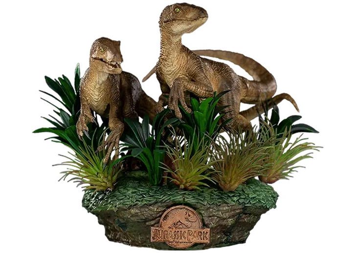 Jurassic Park Deluxe Art Scale Statue 1/10 Just The Two Rapt, Verzamelen, Film en Tv, Nieuw, Ophalen of Verzenden