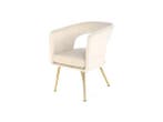 Veiling - Kayoom Eetkamerstoel Jolene (Set van 4) - Creme, Nieuw