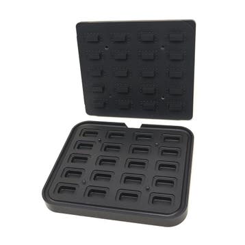 Tartelette Vorm Rechthoek | Binnenmaat 45x22 mm |, Verzenden, Nieuw in verpakking