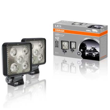 Osram Mini LED Werklamp Vierkant VX70-WD 2 stuks, Verzenden