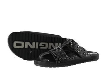 Vingino Slippers Meisjes in maat 33 Beige, Verzenden, Jongen of Meisje, Schoenen, Zo goed als nieuw