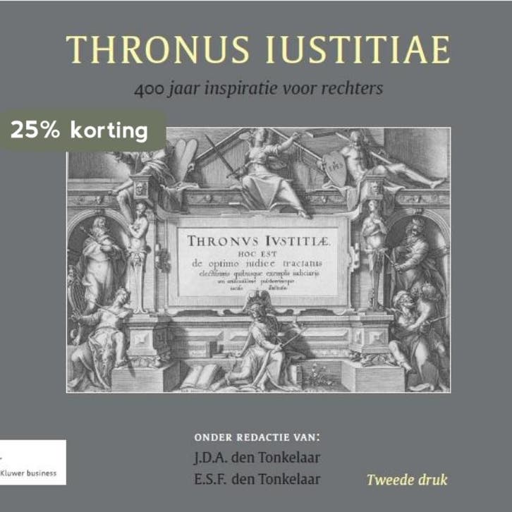 Thronus Iustitiae 9789013123708, Boeken, Wetenschap, Zo goed als nieuw, Verzenden