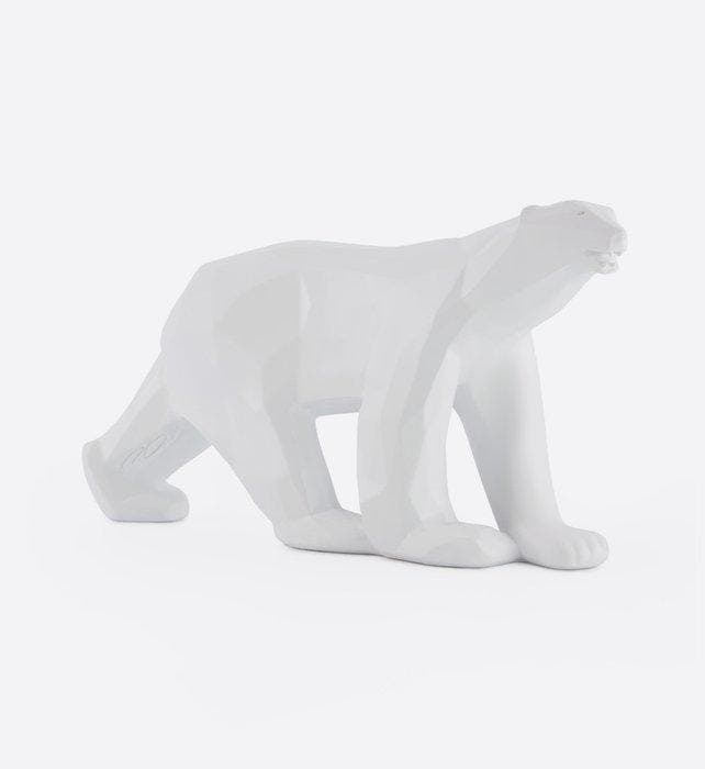 Richard Orlinski (1966) - Ours Pompon blanc, Antiquités & Art, Art | Peinture | Moderne