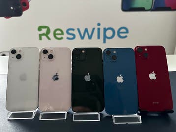 iPhone 13 Zwart Als nieuw 128GB 256GB + 3 jaar garantie, Zwart, IPhone 13, Ophalen of Verzenden, Zo goed als nieuw